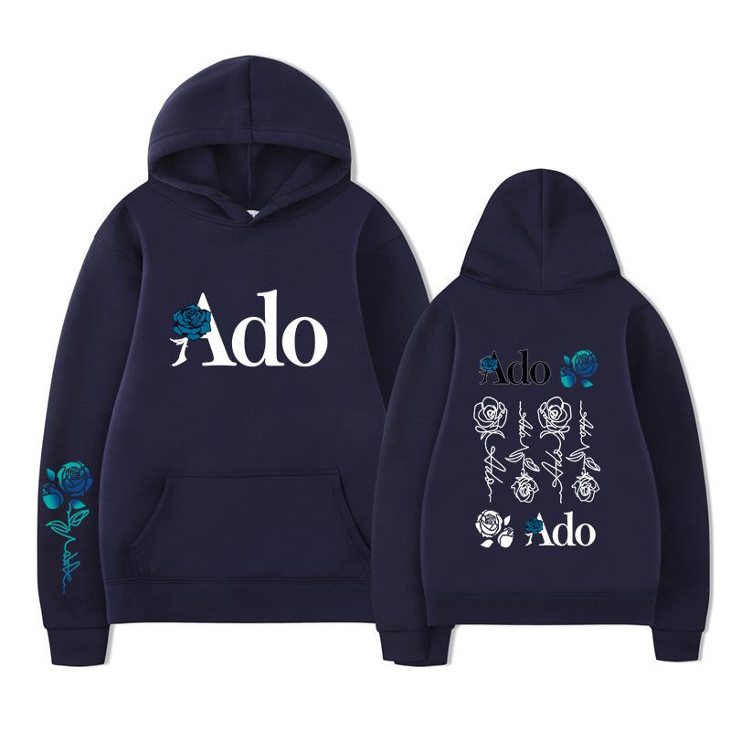 Printed Design Ado Hoodie Autumn Winter Fashion Design Men's Women's Sweatshirt Fleece Oversized Couple Casual Hoodie