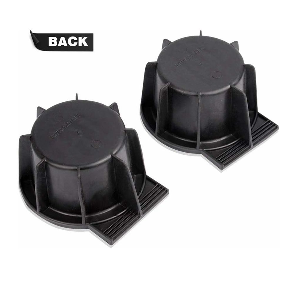 2pc Cup Holder Insert 2L1Z-7813562-aaa Detachable Accessory for Ford F150 2004-2014 Black Washable Convenient Assemble Sturdy