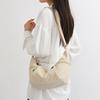 Women's Lightweight Nylon Hobo Bag - Crescent Crossbody Purse with Adjustable Strap (Water-Resistant for Work & Daily Use)