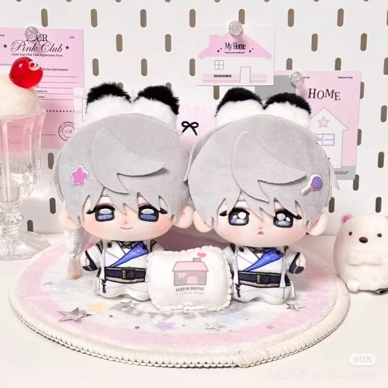 10cm Kawaii Love And Deepspace Xavier Plush Doll Cute Anime Game Character Stuffed Toy Desktop Ornament Collectible Gifts