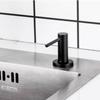 Modern Minimalist 304 Stainless Steel Soap Dispenser With Push Button For Kitchen Bathroom Use
