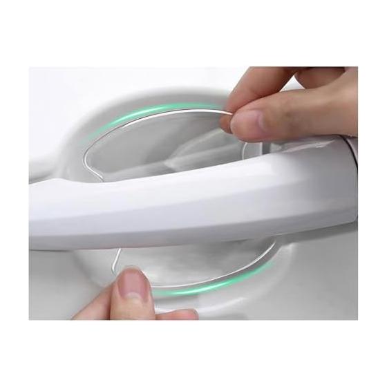 Door Handle Protector Tanto Compatible with LA650S Series LA660S Series R1.7~ Door Knob Scratch Prevention Set of 8 Transparent