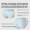 Female Spring and Summer 10a Anti  Bacterial Silk Crotch Ice Silk Breathable No Hip No Trace Briefs