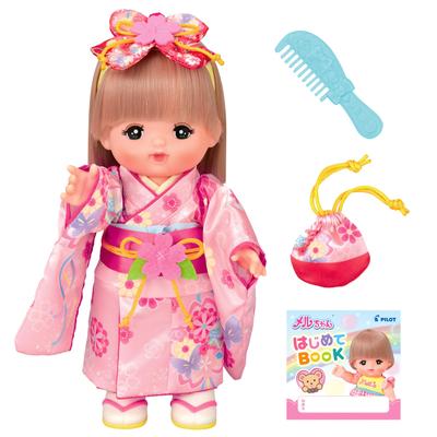 Mel-chan Doll Set Bob Hair Mel-chan Furisode Set