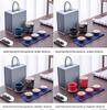 Portable Kung Fu Tea Set: One Pot, Three Cups - Perfect for Outdoor Quick-Serve and Business Gifts