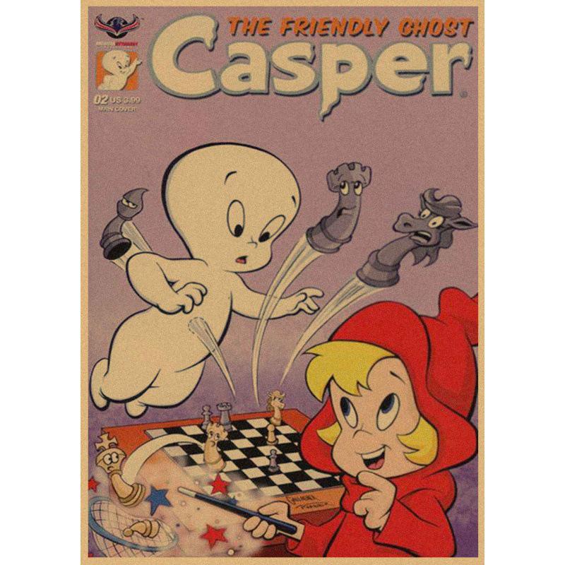 Whimsical Little Elves Cartoon Anime Retro Kraft Wall Poster with Free Shipping