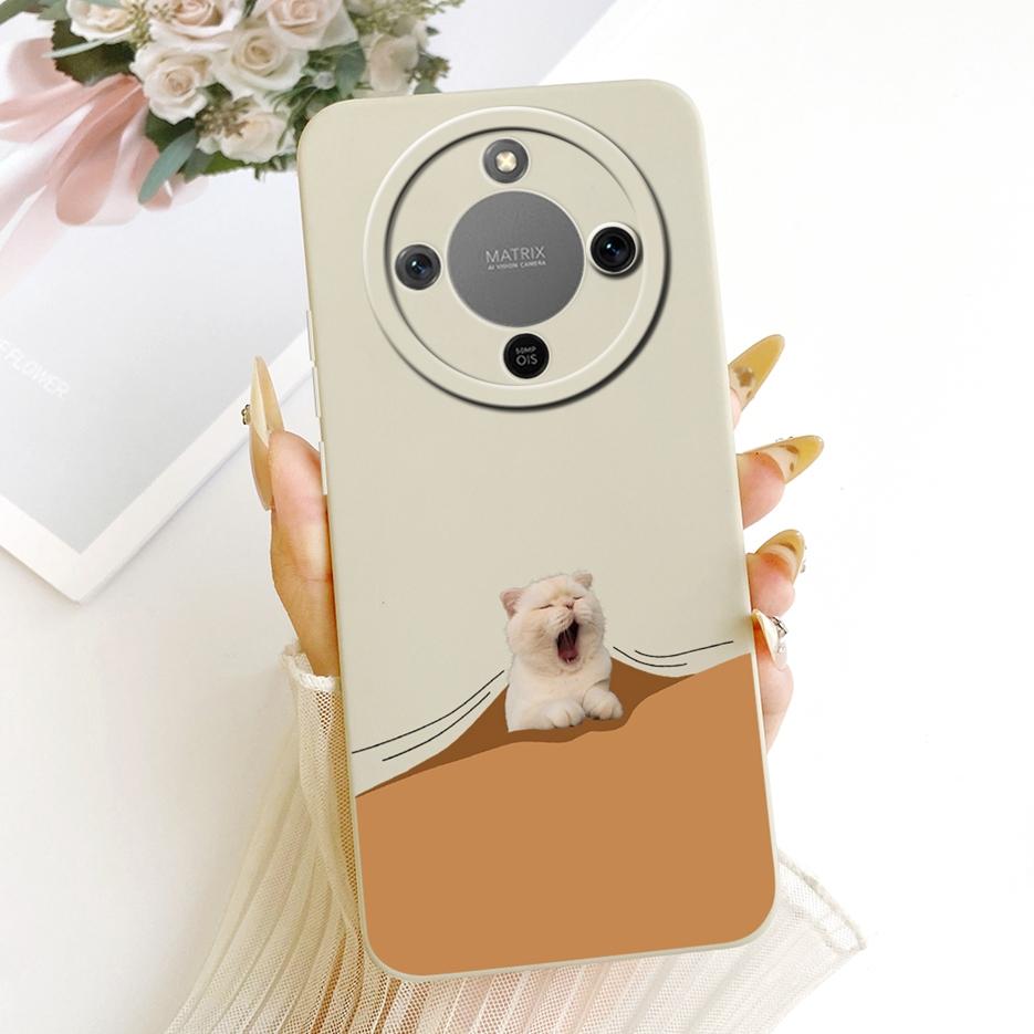 For Honor Magic 8 Lite Case Honor X9d MTN-NX1 Cute Dog Panda Cartoon Cover Silicone Case For Honor X70 X 70 HonorX9d Soft Fundas