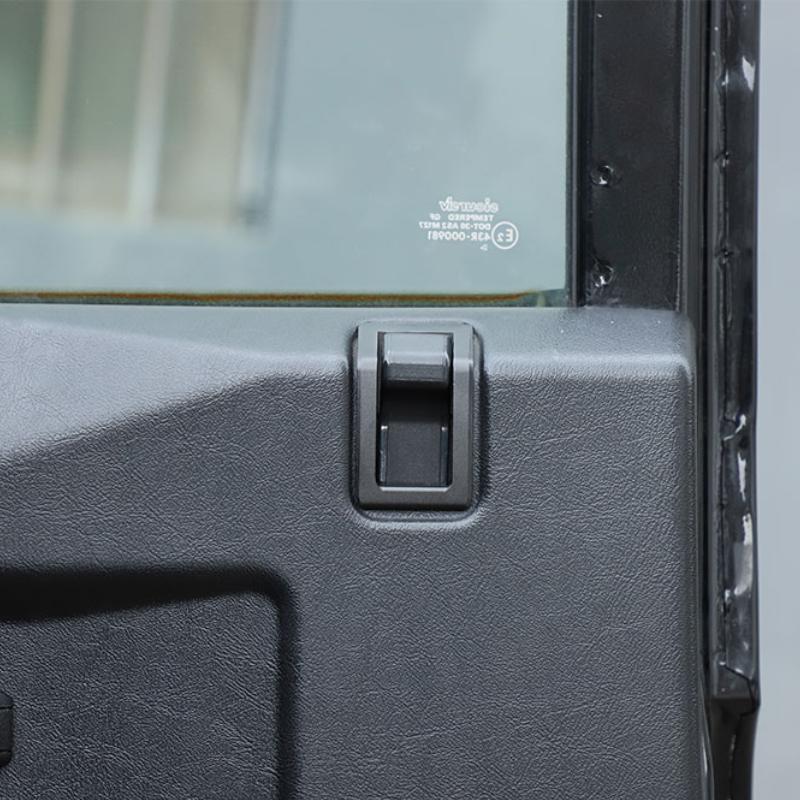 For Land Rover Defender 90 110 130 2004-18 Aluminum Alloy Car Internal Door Latch Outside Frame Handle Cover Trim Car Accessorie