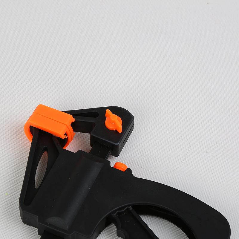 10-inch Quick Clamp: Spring Back Nylon F-Type Woodworking Tool Clamp