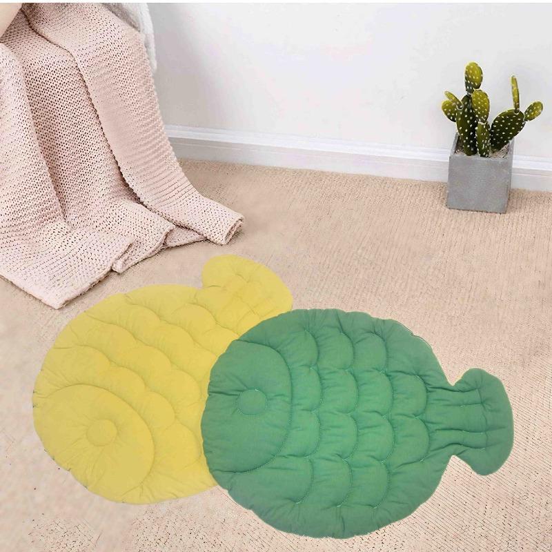 Green Large Size Double-sided Cat Pad Suitable for All Seasons Soft and Comfortable Suitable for Cats and Dogs Breathable Washable Sleeping Blanket