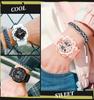 Sanda Personalized Multifunctional Outdoor Sports Watch for Men and Women - Luminous, Waterproof, Dual Display Digital Wristwatch.