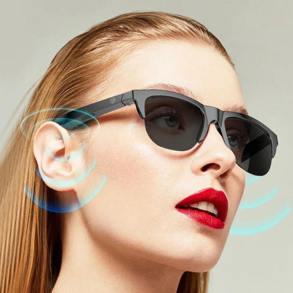 Technology Headphones Sunglasses Headphone Stereo Bluetooth Smart Glasses  Cycling