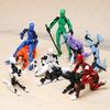 Action 13 Figure Titan Multi-Jointed Movable Shapeshift Robot T13 Action Mannequin Character And Dog Figure Toys Gifts For Kids