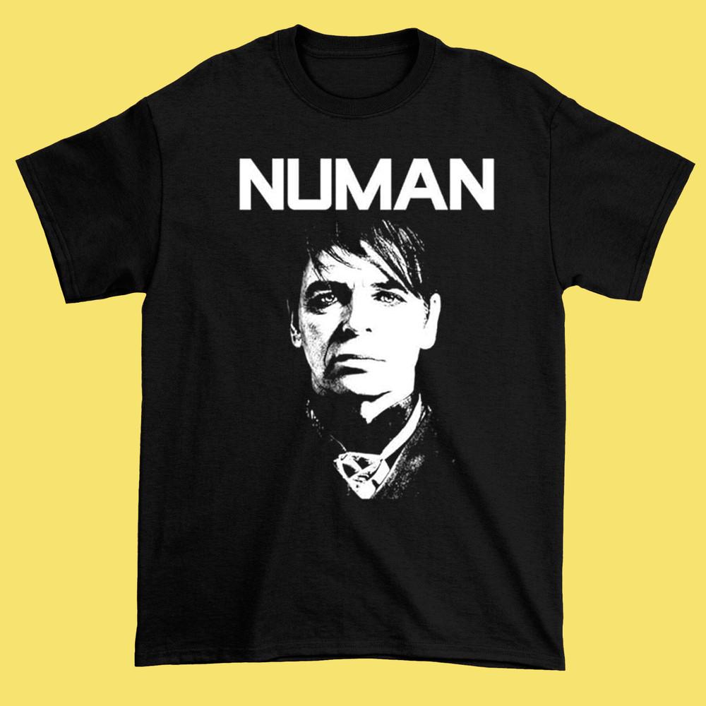 New Popular Gary Numan Now Black unisex Short sleeve Shirt Unisex T-Shirt L