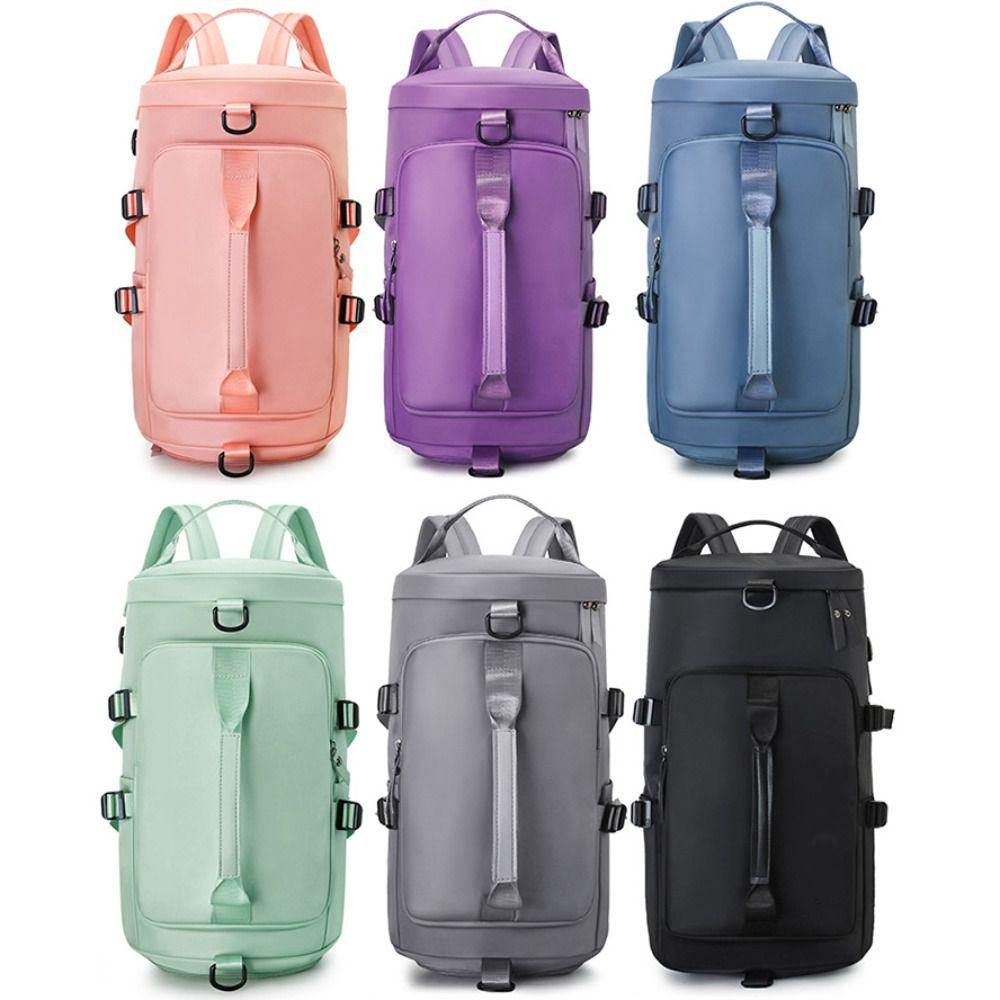 Waterproof Travel Duffel Bag Large Capacity Gym Storage Bag Tote Carry On Backpack