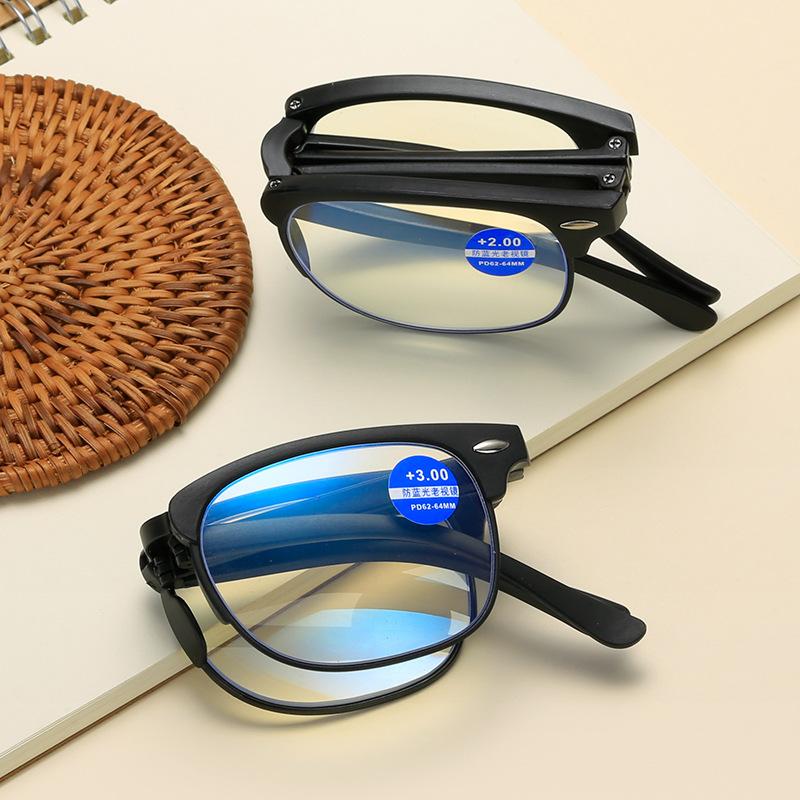 All Kinds Of Reading Glasses For Men And Women Middle-Aged And Elderly Men'S Anti-Blue Reading Glasses The Elderly Folding Reading Glasses