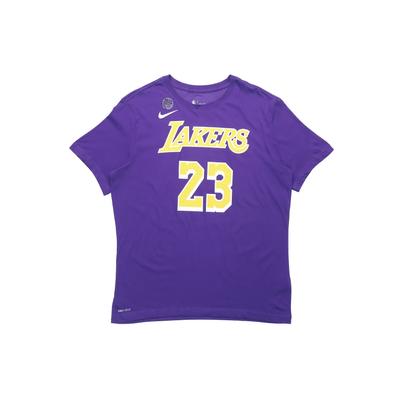 LeBron James Lakers NBA Trikot T-Shirt Herren Oberteile Lila AR4887-557
