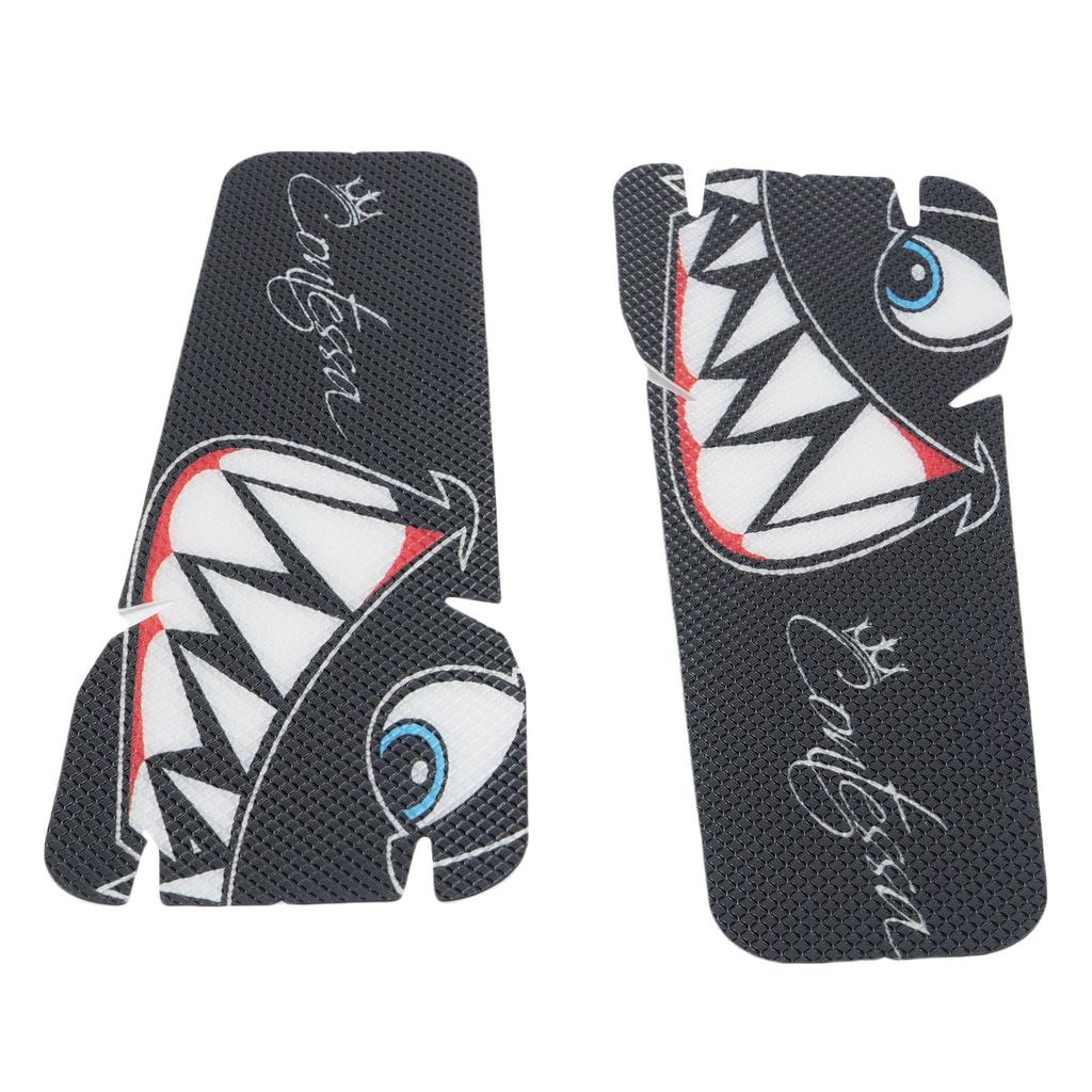 1 Pair Bike Crank Protection Sticker Anti Scratch Lightweight Stylish Bike Crank Arm Decal