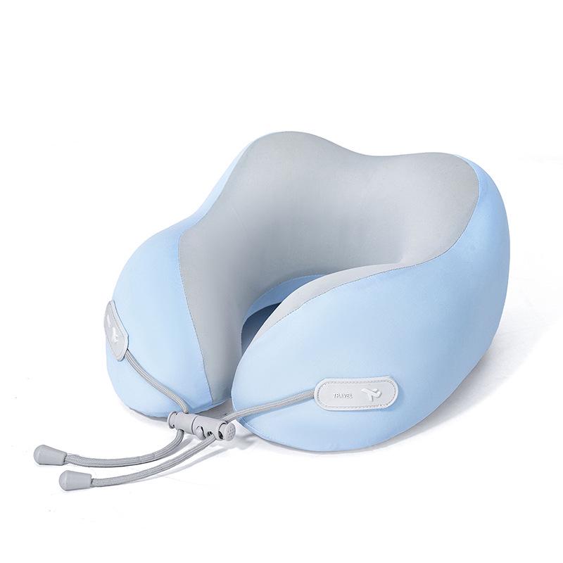 Portable Breathable U-Shaped Neck Pillow for Travel and Office