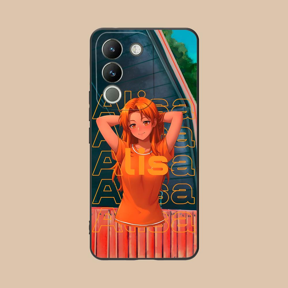 Everlasting Summer Alisa Matte Mobile Phone Case for VIVO Y77 76 75 74 73 72 58 56 55 51 50 38 36 Y19 Y18 Y03 Y01 5G Cover