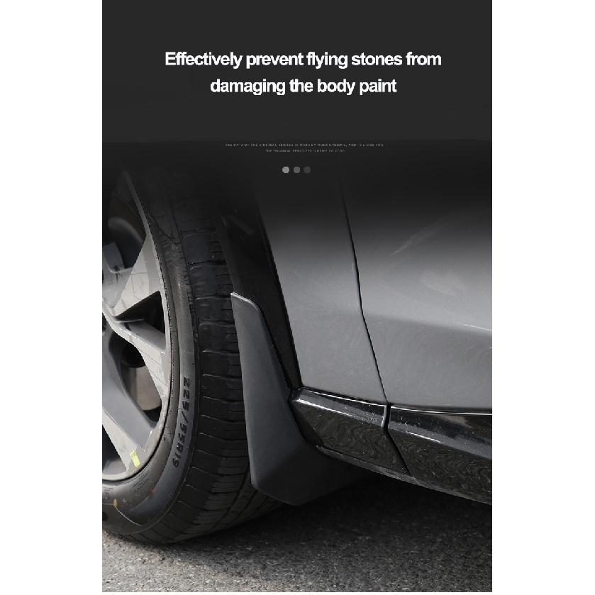 Mudguards for Mustang Mach-E Car Fender Front Rear Wheel Protective Fenders Nondestructive Installation PP 4Pcs Mach-e