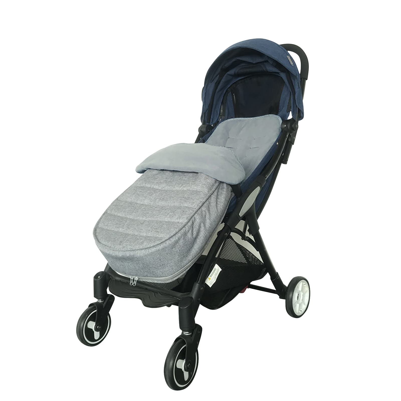 

Муфта для ног в коляску, Спальный пояс, Легкая молния, Коляска, Святыня, Малыш, Ребенок, 2 цвета x 42, Подушка, Сумка 2-в-1, Толстая, Теплая, Ветрозащитная, Морозостойкая, Нескользящая, серый