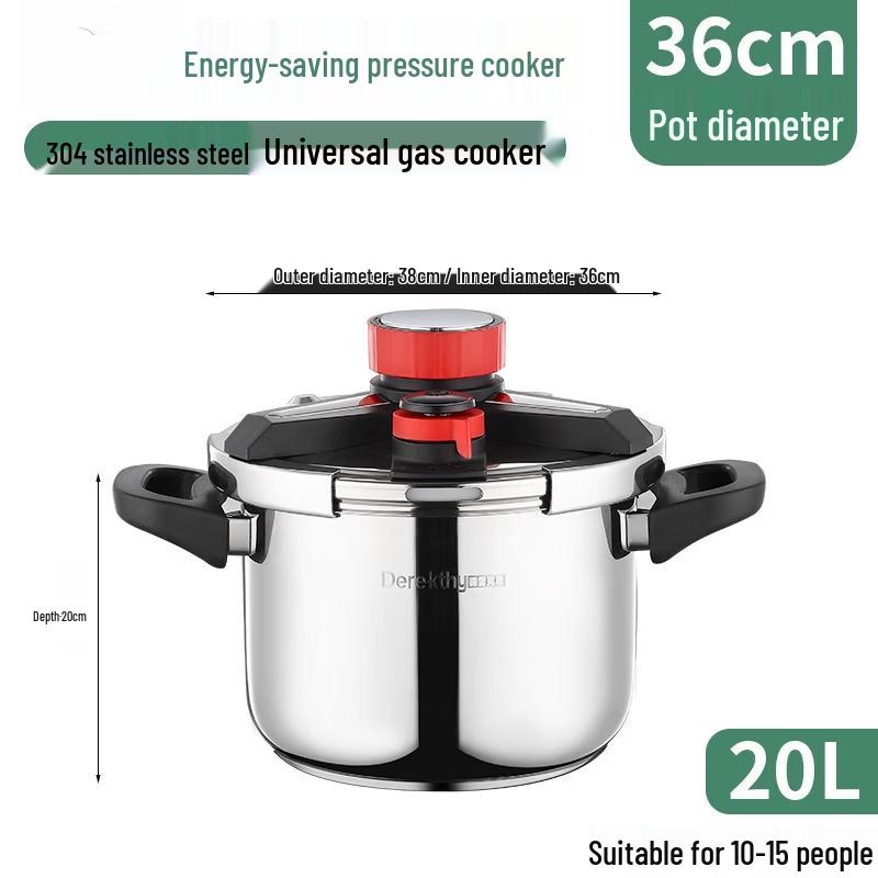 Zhi Shi 304 Stainless Steel Induction Pressure Cooker