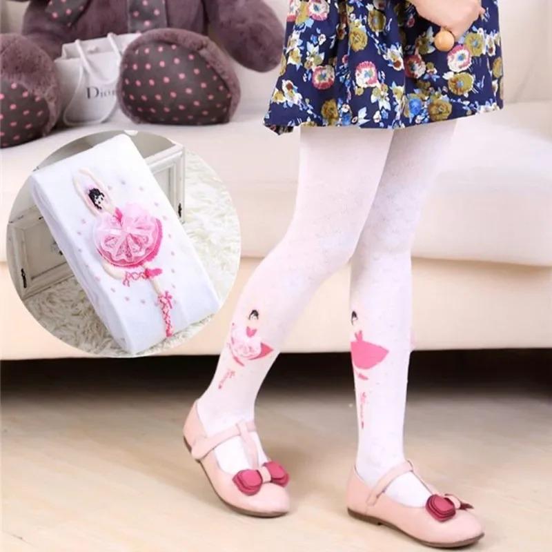 Dětské dívčí punčochové kalhoty bavlna kojenecké dívčí punčochové kalhoty dětské kojenecké pletené punčochové kalhoty měkké kojenecké oblečení jarní/podzimní punčochové kalhoty