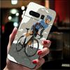 Phone Case For Google Pixel 10 9 Pro XL 9A 8 7 6 Pro Pixel 8A 7A 6A Pixel 8 7 6 5 BIKE CYCLING art