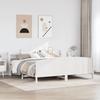 Vidaxl Rama Łóżka Bez Materaca, Biała, 180X200 Cm, Lite Drewno Sosnowe