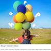 Shicai Thickened Colored Latex Balloons Birthday Decoration Confession Scene Children's Picnic Outdoor Photo Props F