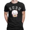 Men Bubu Dudu Cute Bear T Shirt  Pure Cotton Clothing Fun Short Sleeve O Neck Tees Adult TShirts