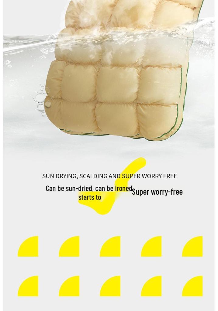 Pineapple Bread Pillow for Cervical Spine Support - Super Soft Home & Dorm Pillow