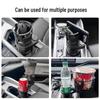 Adjustable Rotatable Car Cup Holder & Organizer