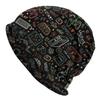Cool Winter Warm  Knitting Hats Adult Unisex Japan JoJos Bizarre Adventure Anime Skullies Beanies Caps Unisexga Bonnet Hats