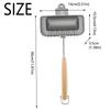 Long Handle Dual-Color Sandwich Grill Rectangular Sandwich Maker Sandwich Baking Pan  Kitchen Tool