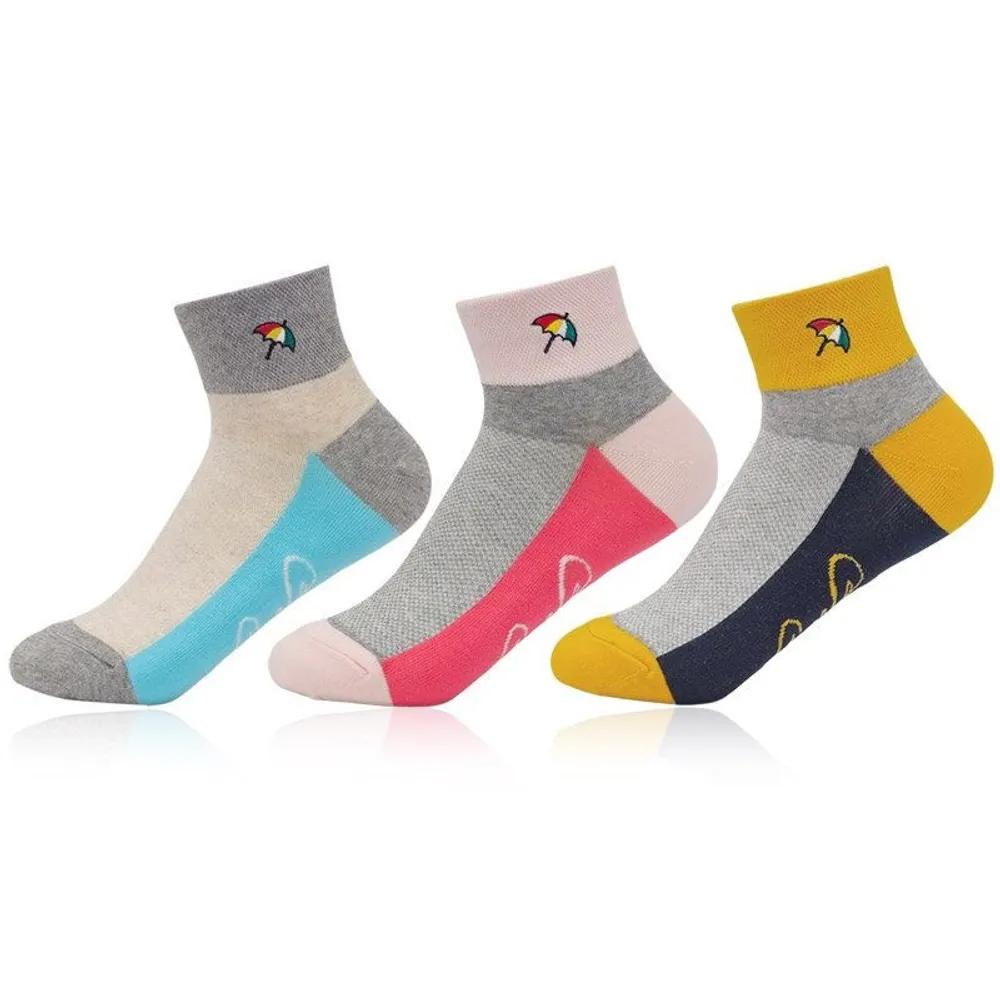 Arnold Palmer Women s Casual Mesh Ankle Socks 3 Pairs AP6637 AP6637_3 Pairs [Mixed Colors] FREE