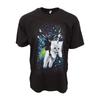 UNISEX SPACE CAT BLACK T SHIRT