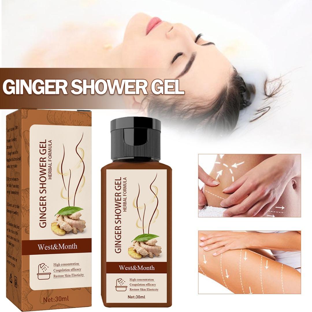 

PDTO Имбирь Лимфодренажный гель для душа Травяной для похудения снимает усталость