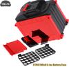 1Set 21V 100A 20*21700 Power Tool Accessories Li-ion Battery Case For Mak BMS Box Charging PCBA Holder Power Display 5Mos