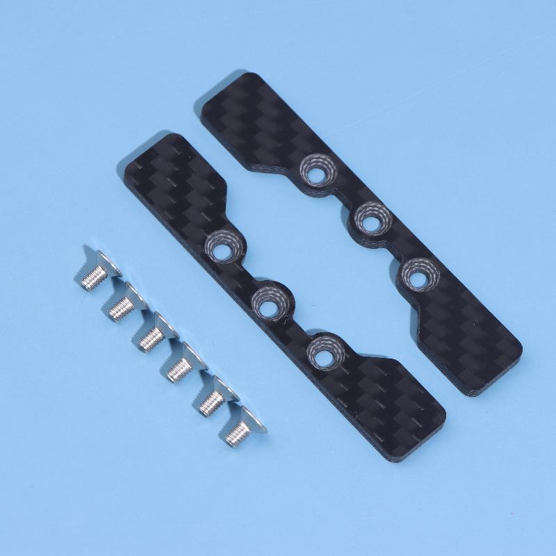 

For Tamiya Tt02 Tt-02 1/10 Rc Car Carbon Fiber Lower Arm Stopper Plate Kit Toy Rc Car Upgrade Parts