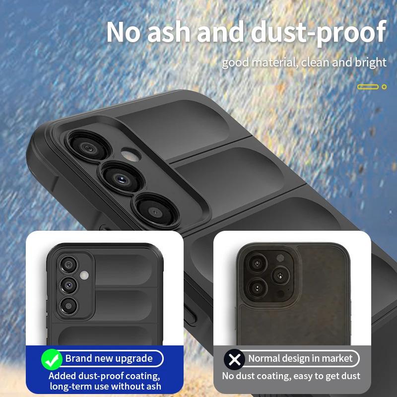 New Shockproof Case For Samsung Galaxy A56 A36 A26 A16 A06 M16 M06 M35 M55 M15 A55 A35 A15 F16 F06 A05 A05S Silicone Back Cover