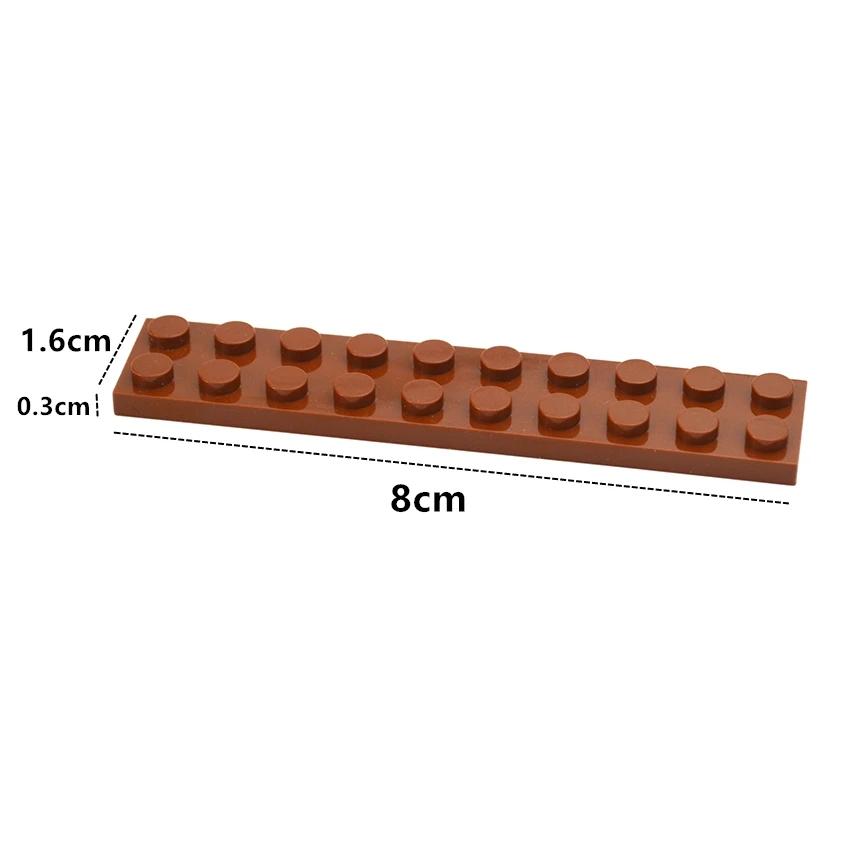 Size 2x10 Dots 36PCS DIY Building Blocks 2*10 Dots Thin Figures Bricks Compatible With 3832 Educational Creative Toys for Kids
