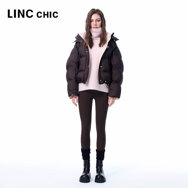 Jinyujie Women's Loose Short Down Jacket