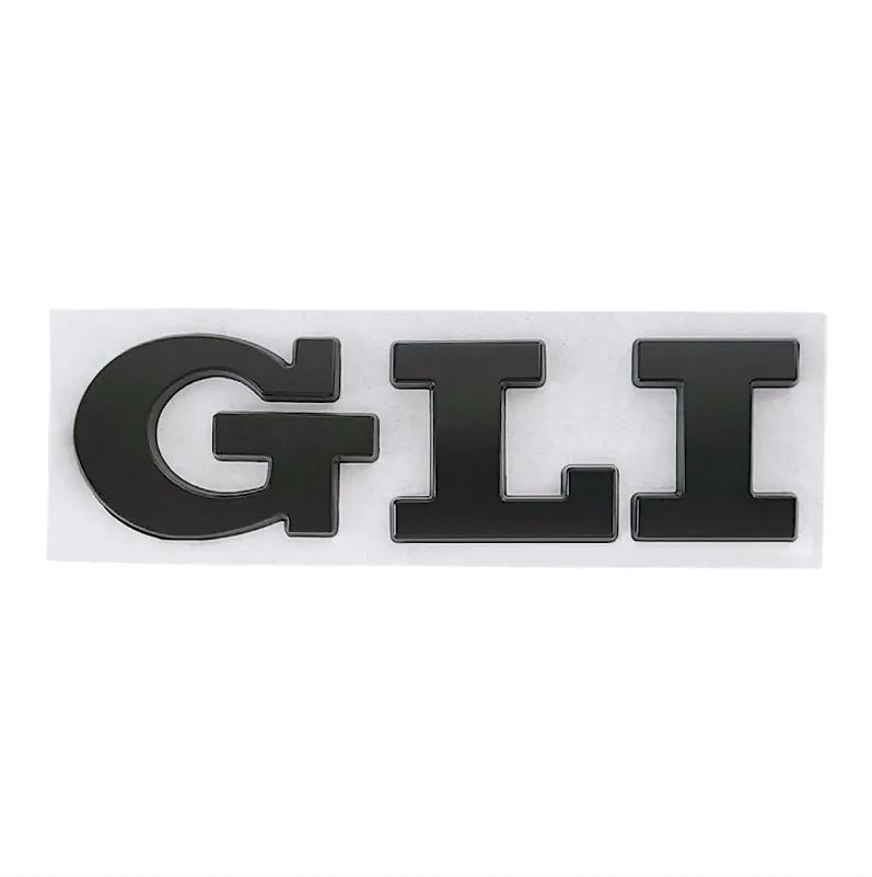 AABGJ1 3D Metal GLI Logo Car Rear Trunk Letter Badge Decal Emblem Sticker Accessories For Volkswagen Golf Bora VW Jetta MK4 MK5 MK6 MK7