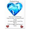 NEW Emotional Pocket Hug Inspirational Relationship Heart Stone Keepsake Comfort Stone Graduation