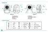5-Inch Night Vision PTZ Baby Caretaker Monitor