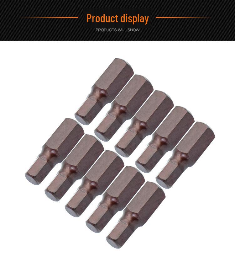AiWeiboer 10mm x 30mm Hex Socket Screwdriver Set (10 pcs)