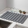 Quick Dry Tableware Drain Pad Diatomite Cup Drain Pad Bath Mat Dish Drying Mat  Vegetable