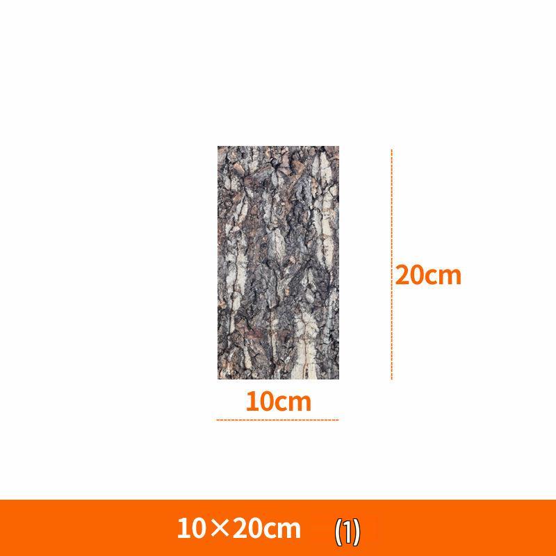 Natural Champagne Cork Bark Decoration Panel for Reptile Hiding & Aquascaping